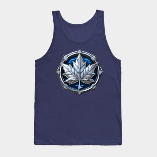 Maple Leaf Metal Badge Tank Top